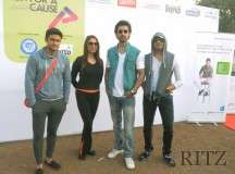 Manav Gohil, Pooja Mishra, Kunal Kapoor &  Ali Quli at the ‘Femina Marathon-Run to Save The Girl Child’.1