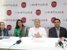 Musician Amjad Ali Khan launches Kirtilals new TV commercial in Chennai11