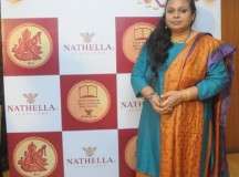 Singer Malgudi Subha launches special edition Saraswathi Gold Coin at Nathella Jewellery Chennai5