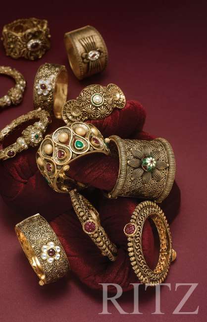 Kalyan jewellers store antique collection