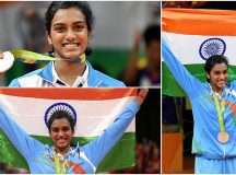 PV Sindhu – silver medal in rio