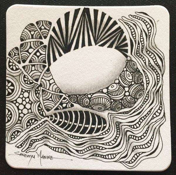 Zentangle Workshop @ Ashvita NIrvana by Sandhya Manne | RITZ