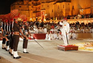 Holika Dahan celebrations at Manek Chowk 1