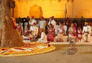 Holika Dahan celebrations at Manek Chowk3