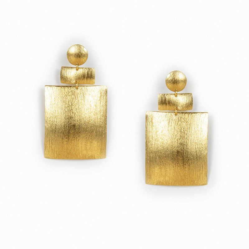 Paparazzi ♥ Drama Queen Dimension - Gold ♥ Post Earrings – LisaAbercrombie