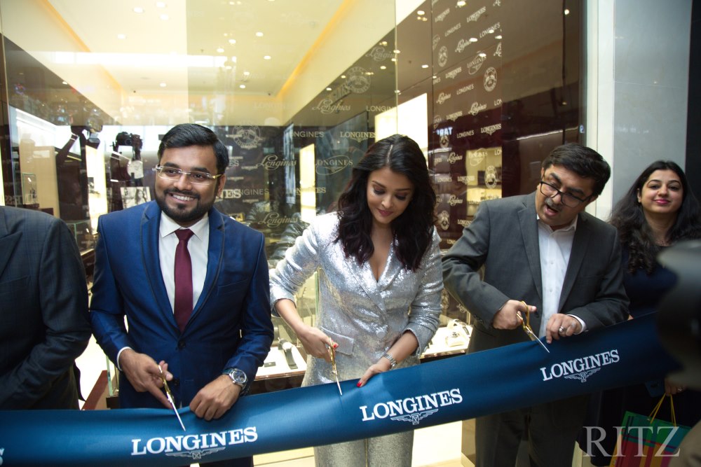 Aishwarya Rai Bachchan inaugurated Longines 5 RITZ