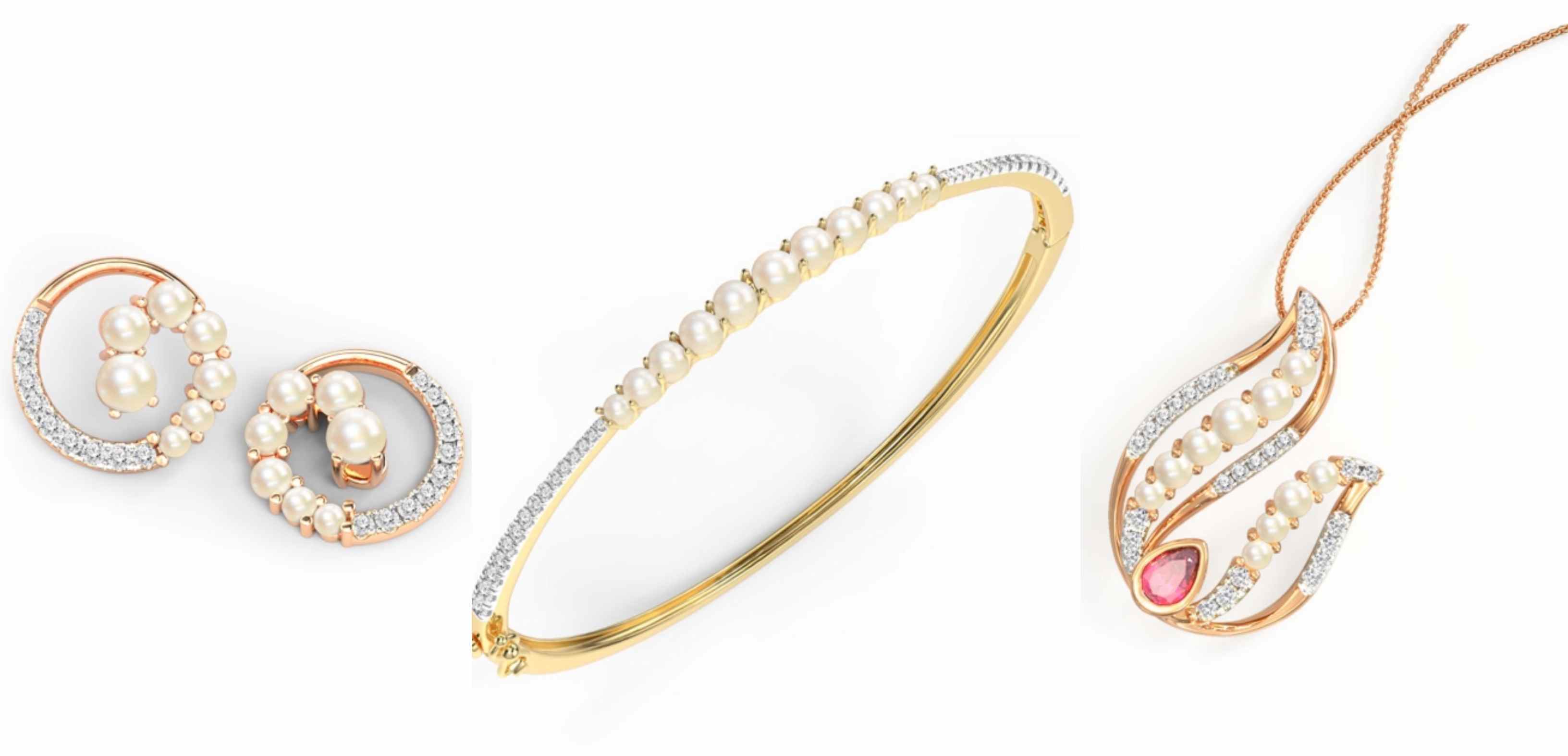 Shop Twin Clover Diamond Bracelet Online | CaratLane US