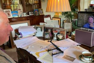 Office table of Prince Charles found to be in a mess