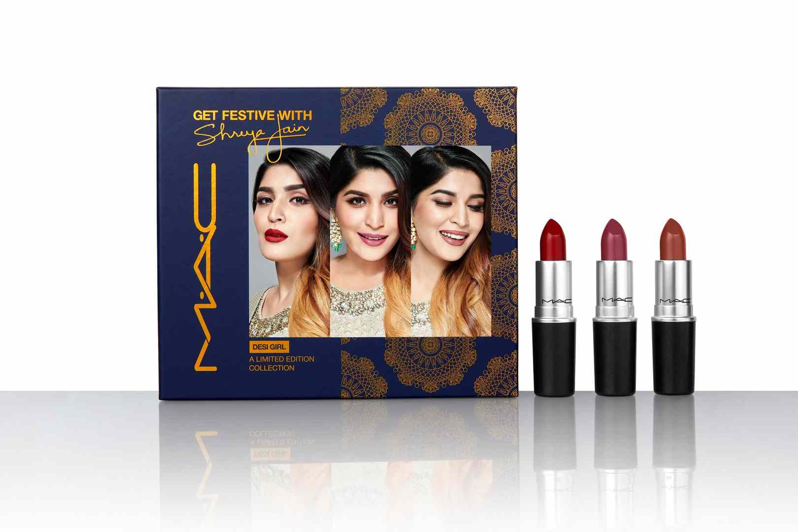 M A C Cosmetics India Unveils Festive Kits RITZ   Limited Edition Festive Kit By Beauty Guru Shreya Jain For MAC Cosmetics India Desi Girl  