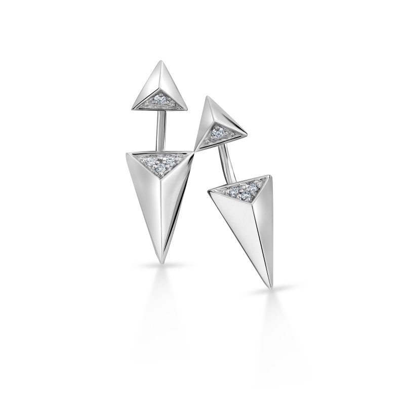 Evara on sale platinum earrings