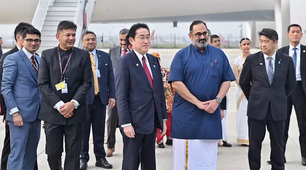 Japanese PM arrives in India | RITZ